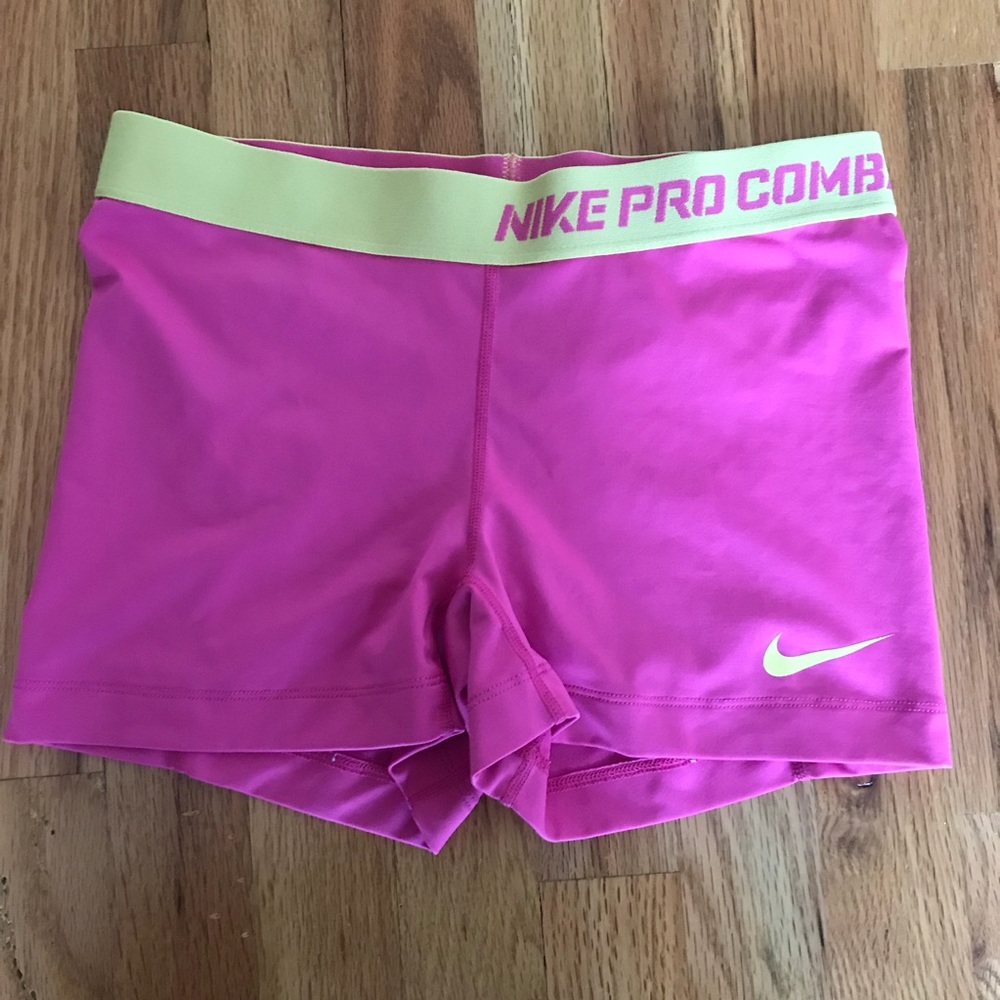 Nike pro combat dri-fit compression spandex shorts